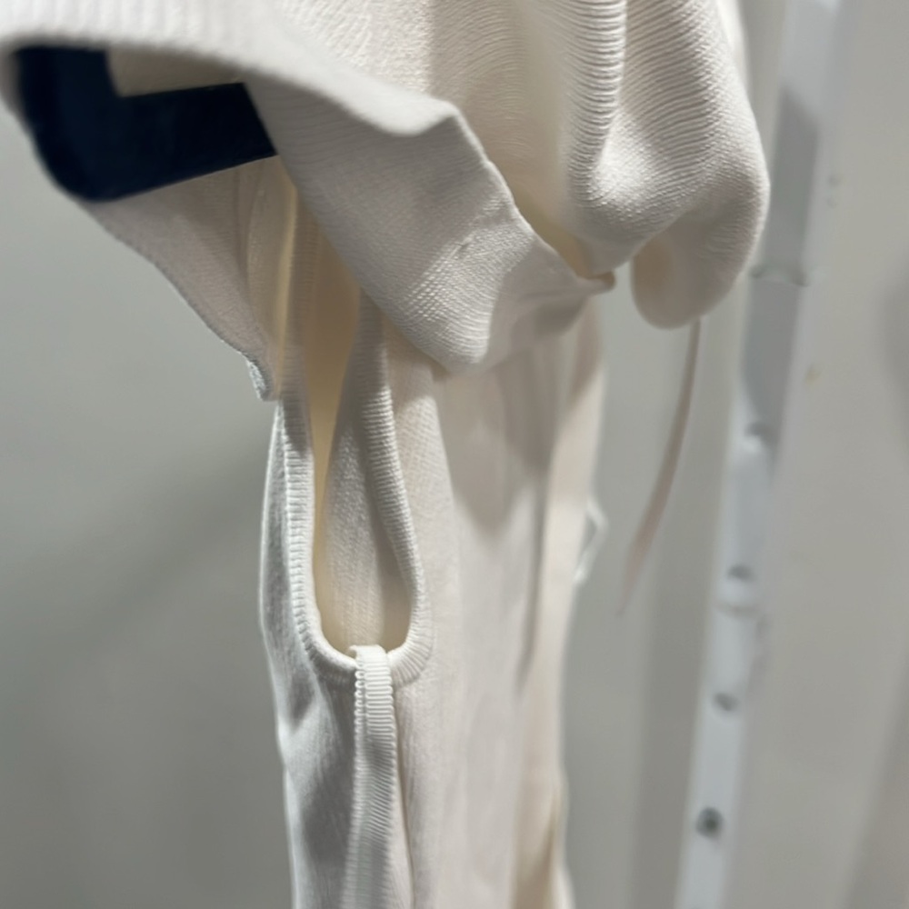 Rebecca Vallance Mariana Knit Midi Dress in Ivory - Picture 13 of 14